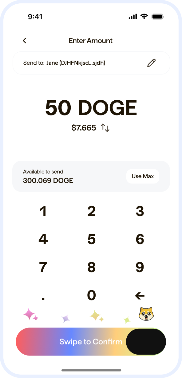 Send Doge